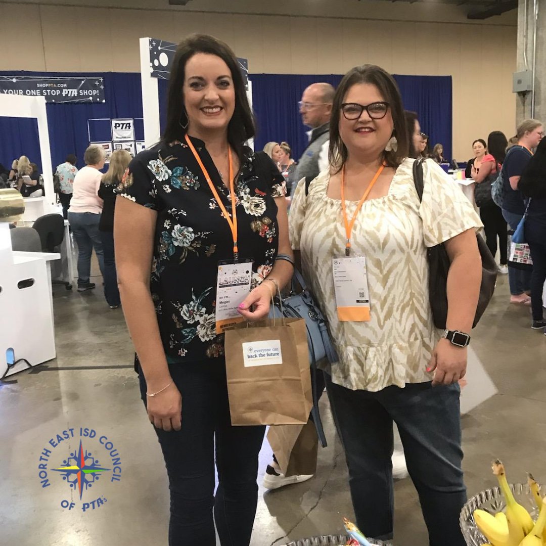 Ed White MS PTA got a great start to Day 2 of #Launch2022 by dropping by the Council hospitality table for breakfast!