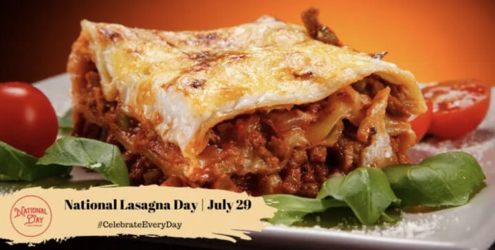 #NationalLasagnaDay ..
Who knew the dish had its own bloody day ..
Fantastic..
Better get my lasagna baking dish out …
🤪🤪🤪🤪♥️