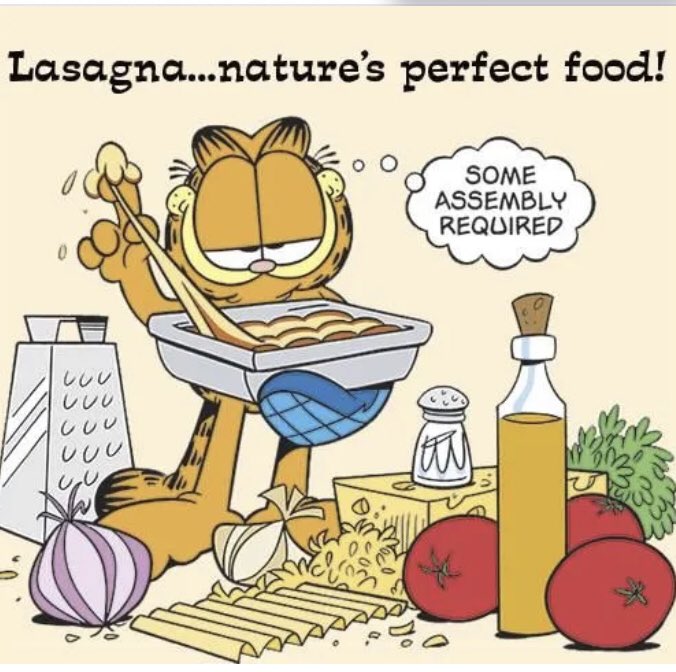 @Nigella_Lawson 
Did you know it is #NationalLasagnaDay ..
I didn’t know it had its own bloody day ..
How fabulous..