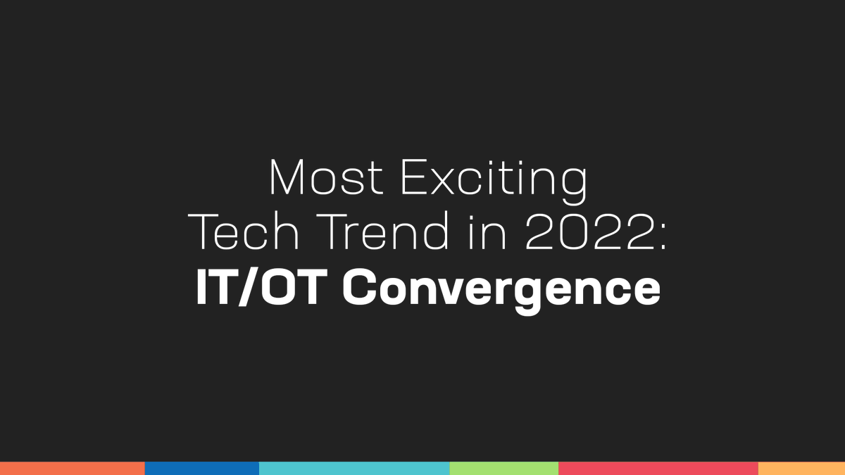F5's tweet photo. IT/OT convergence is having a big impact on innovation—especially in the security world. Learn why: https://t.co/ISxWwJlY6H https://t.co/Wc9vplIj4t