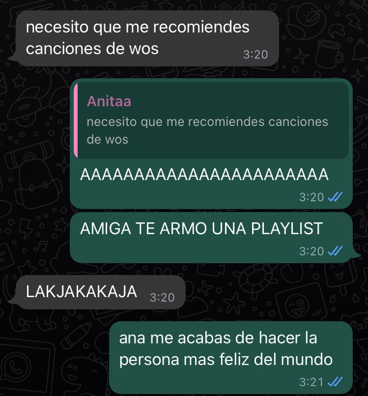 andromita_'s tweet photo. amo q quieran escuchar wos, AMO QUE ME VEAN COMO REFERENTE A MI https://t.co/oSxHvonawq