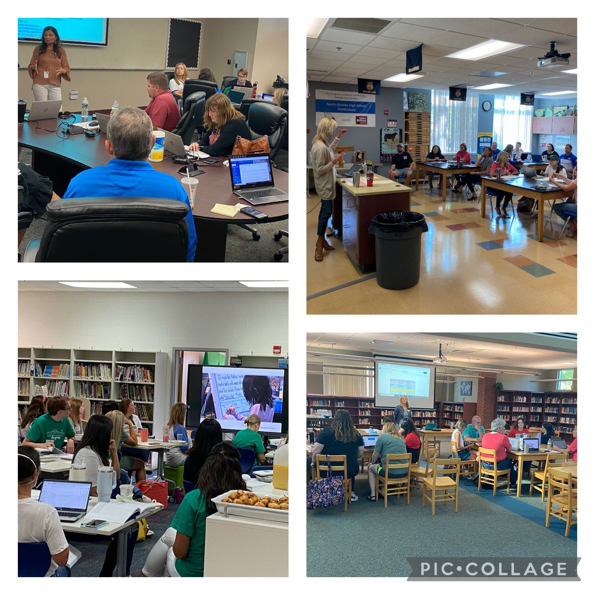 Our Teaching and Learning team did a fantastic job leading our teachers through professional learning during pre-planning! We can’t wait for our students to start on Wednesday!! 
📚🚌📓