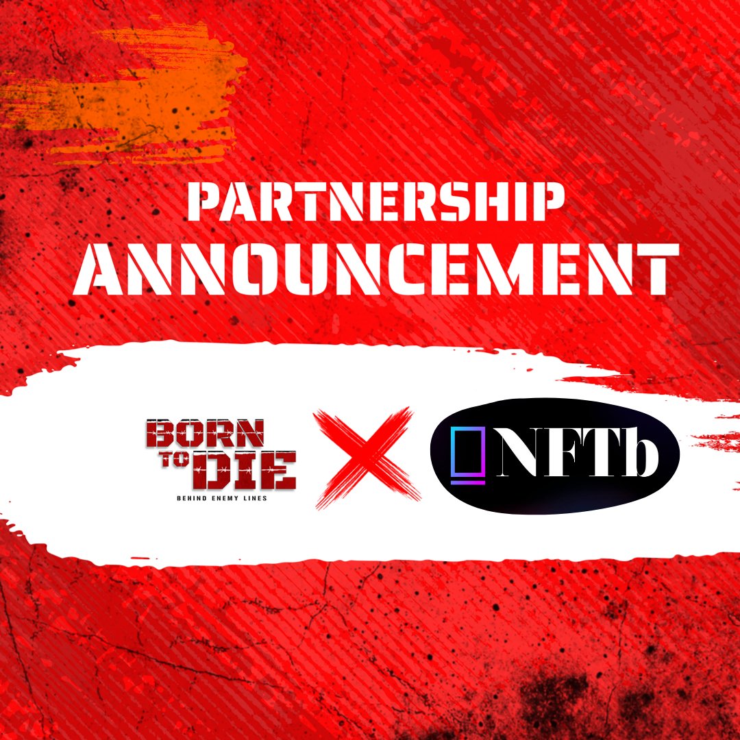 📣 BornToDieGame X NFTb 📣

BTDG partners with <a href="/NFTbmarket/">NFTb 👉🏼 PixelRealm</a>, complete multi-chain NFT &amp; DeFi Platform for communities.

We are as excited as you are! 
Stay tuned for more partnership announcements.

#INO #Launchpad #NFTCommunity