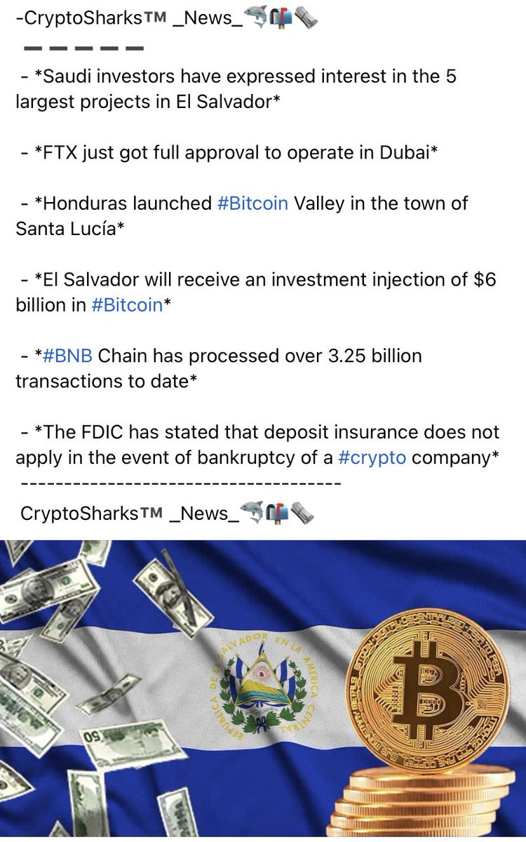 MIBitcoinMeetup's tweet photo. -CryptoSharks™️ _News_🦈📬🗞️
 ➖➖➖➖➖
#Bitcoin #bitcoinnews #cryptosharks21m https://t.co/wBbayfiGk6