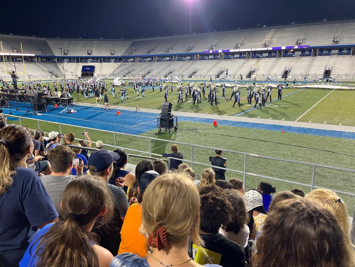 LCWolvesBand's tweet image. We took our first trip together as a band last night! A fun night at MTSU watching @DCI’s first show there since 2019! Many kids in our group had never experienced this amazing activity before, and they were loving it!