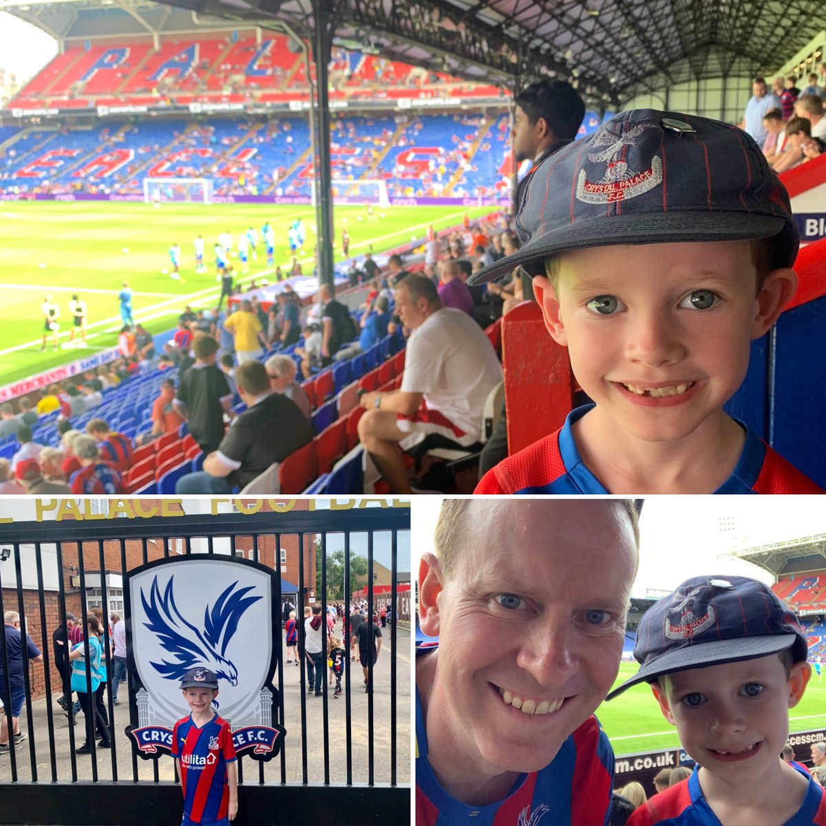 First game 🦅 #cpfc