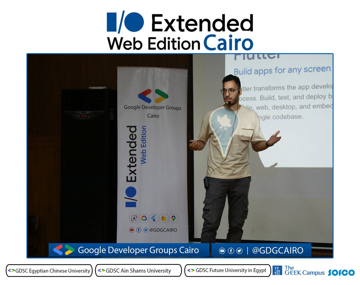 GDGCairo's tweet image. #Google_IO_Extended_Web_Edition_22_Cairo💥
Eslam Medhat is now on stage telling us about what&apos;s the next in Firebase 
🙌
Eslam is a Google Developer Expert in Firebase

#GDG_Cairo #ioextended22
#IOExtendedWebEdition #IOExtended22Cairo
#GoogleIO2022