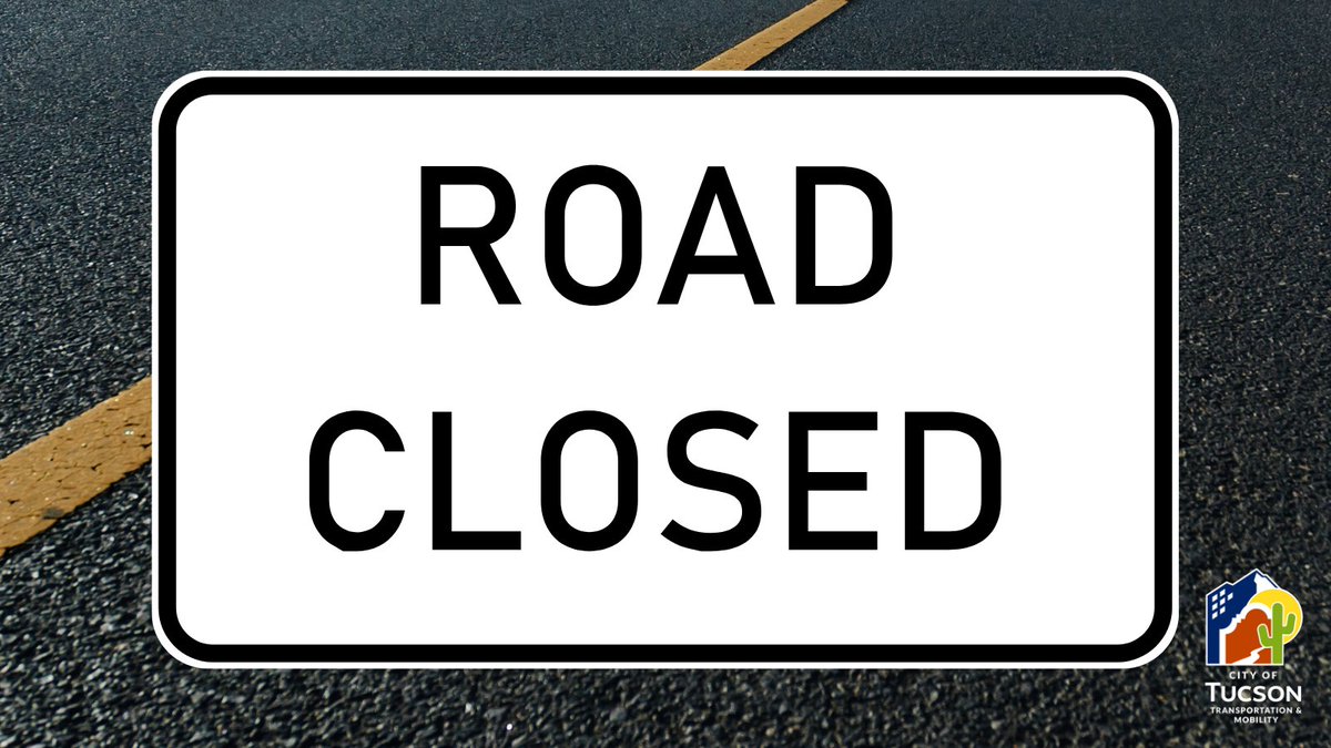 Tucson_DTM's tweet photo. 🚧Traffic Alert 🚧

Mon, Aug. 1 &amp; Tues, Aug. 2 Main/Granada @ the railroad tracks (between St. Mary's &amp; Speedway) is scheduled to CLOSE to through travel while Union Pacific Railroad conducts work at the tracks.  Lane restrictions will be in place on Wed, Aug. 3 &amp; Thurs, Aug. 4. https://t.co/UtKlFbLPxy