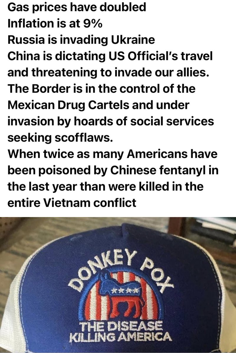 markstarr66's tweet photo. @POTUS Signs you’re living with DONKEY POX https://t.co/Rdfj20jiws