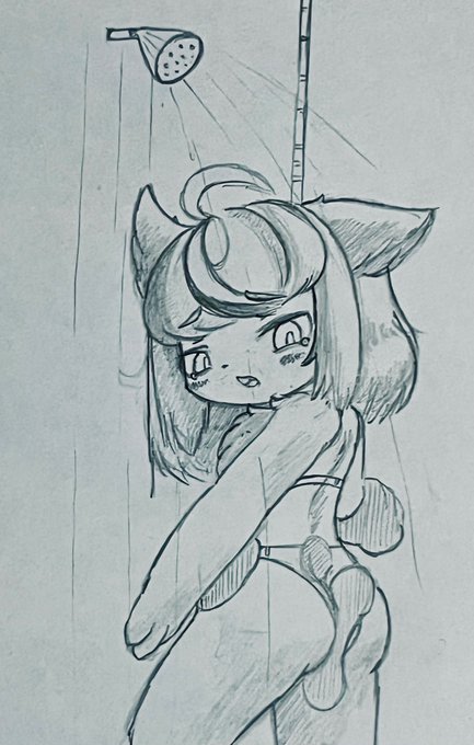 ⚠️シャワー室では背後に注意しましょう⚠️ 