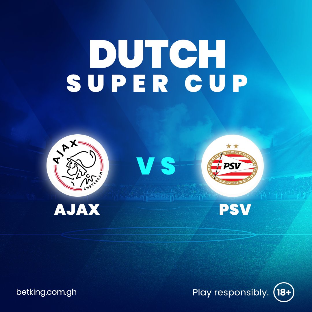BetKingGhana's tweet photo. Nigerian defender Bassey will try to win his 1st 🏆  after a delay with his work permit.
Ajax's 4️⃣ wins,1️⃣  draw &amp; 1️⃣  Loss is a good 📈 esp after losing their head coach Ten Haag &amp; several key players☹️
Bet on Ajax V PSV  https://t.co/SCljxvF3AD

#football #dutchleague #AJAPSV https://t.co/c8e6TiEnhY