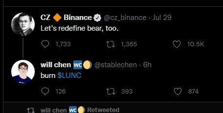 HappyCatKripto's tweet photo. @stablechen " BURN #LUNC "

#binance #lunc #LunaClassicBurn https://t.co/zSkdYIR8KN