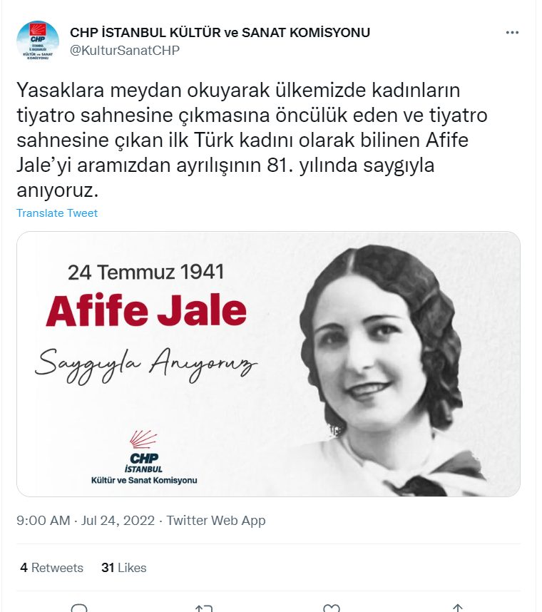 IraTzourou's tweet photo. Zincirleme cehalet kazaları
Bir Allahlın kulu okumuş "cumhuriyet "kadını bunlara paylaştıkları fotoğrafın 1932 yılı Dünya Güzellik Kraliçesi Keriman Halis Ece olduğunu söylemez mi? Afife Jalenin kemikleri sızlıyor Keriman Halis yattığı yerden gülüyor.
#KerimanHalis #AfifeJale https://t.co/zkrJpPvg80