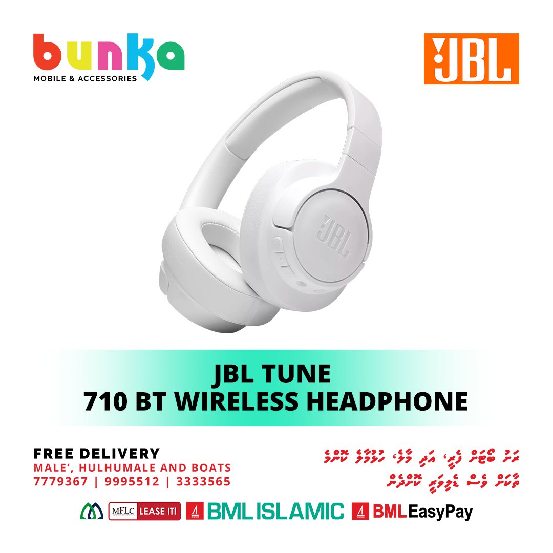 bunkamobiles's tweet photo. Check out these Sound Solutions by JBL. Now available at all BUNKA Outlets.

**𝙒𝙀 𝘿𝙀𝙇𝙄𝙑𝙀𝙍**
Free Delivery Male'/Hulhumale &amp; 
Rashu Boat 🚚. 

For more info or order Call Us: 
9994604, 7779367, 9995512, 3333565 https://t.co/vzMHBq0rbK