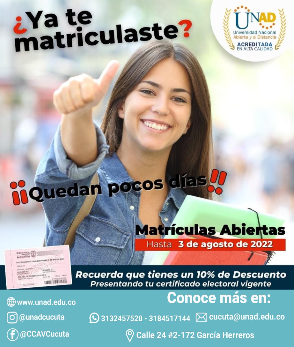 Unad Cucuta tweet media