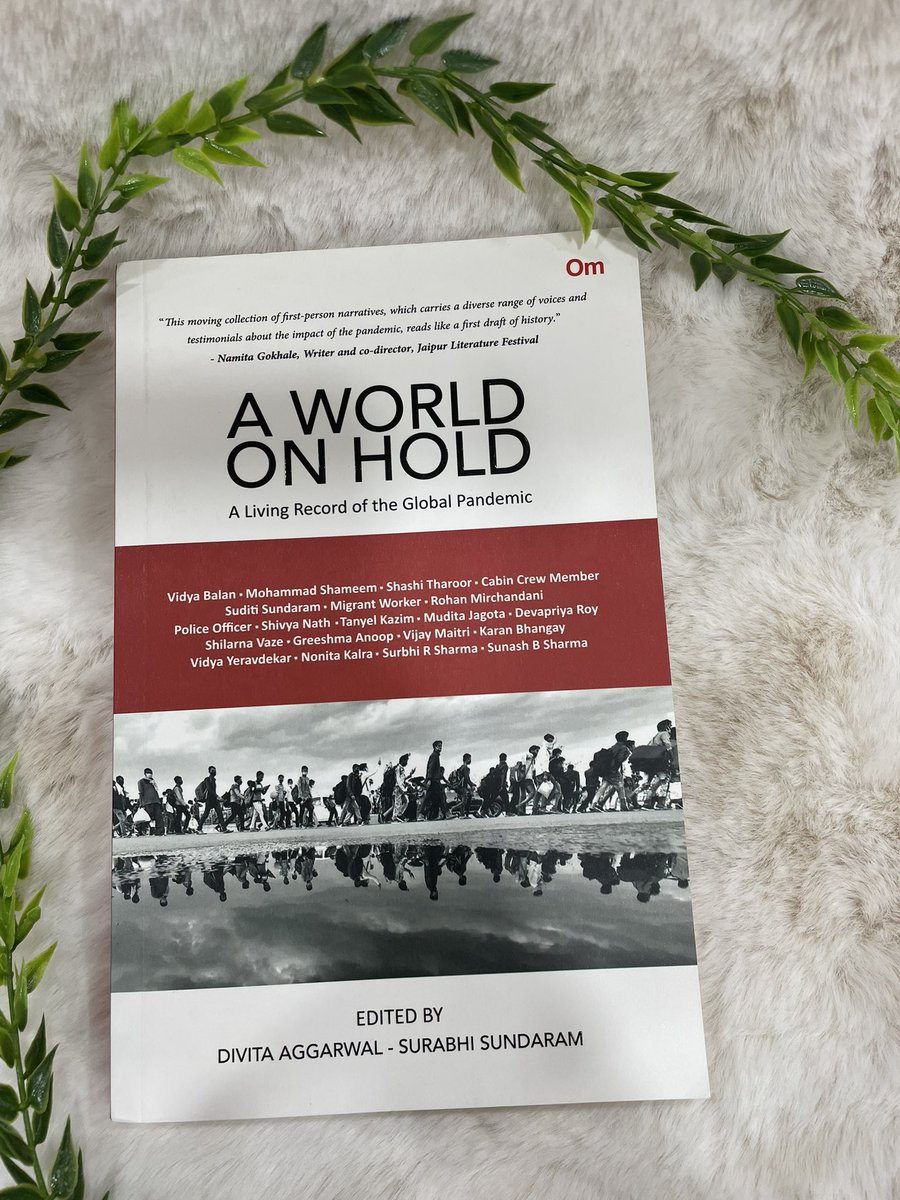 The lives of those who survived this pandemic will never be the same. @divita_aggl & @SurabhiSundaram book 'A World On Hold' is a must-read. @ajaymago Get your ombooksinternational.com/A-World-on-Hol… . #ombookshop #ombooksinternational
