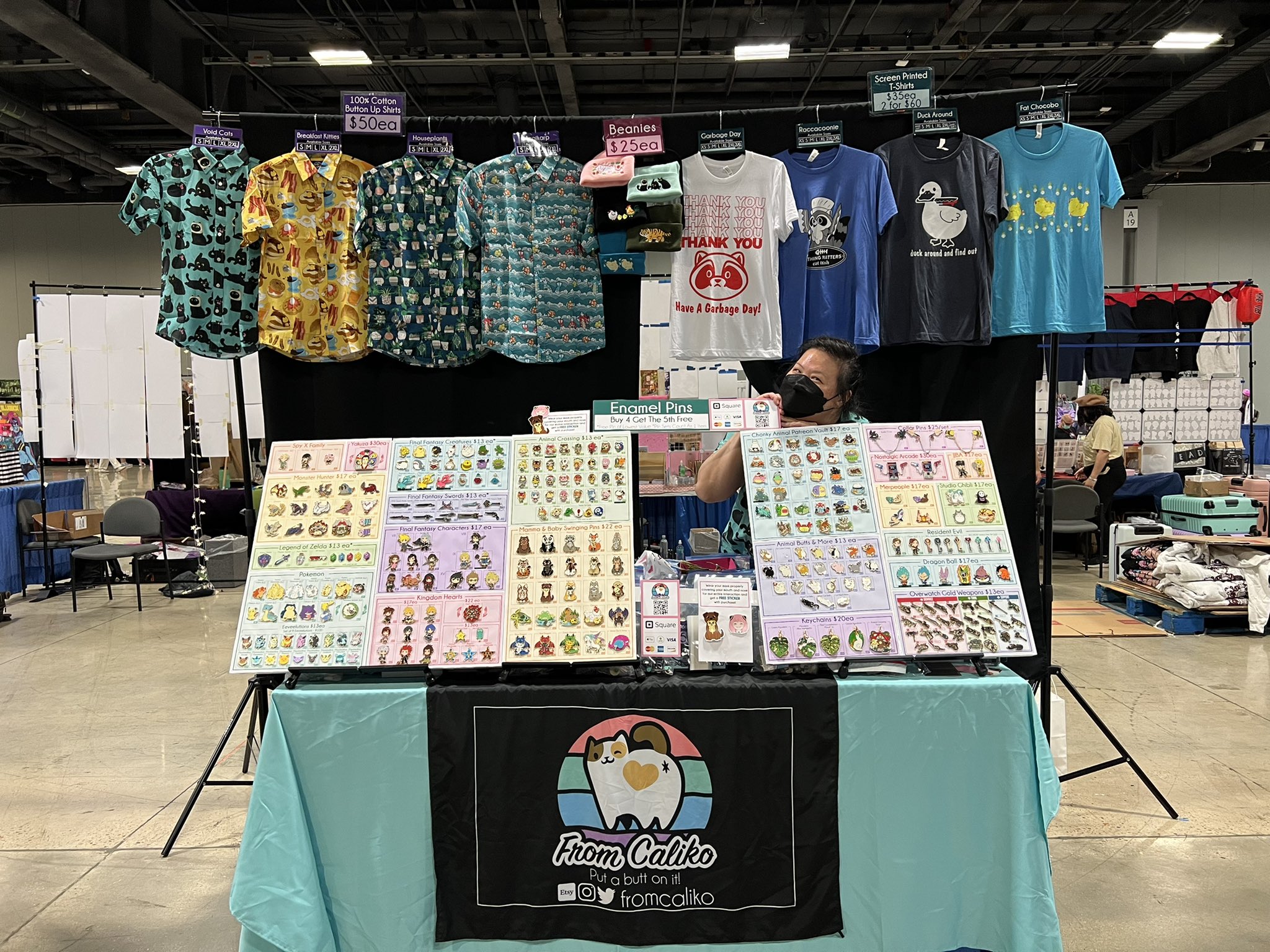 FromCaliko SanJapan AA on Twitter "Otakon Day 2 at Artist Alley