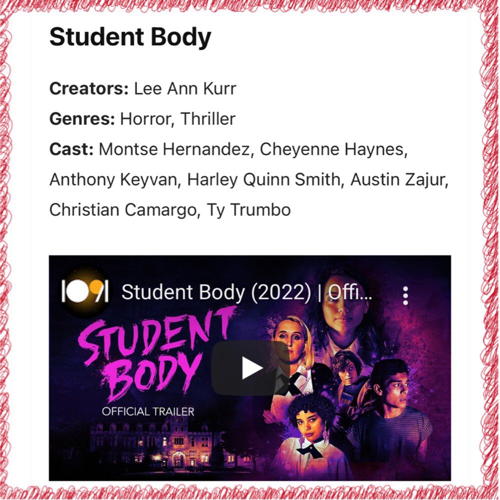 Thank you <a href="/AsumeTech/">AsumeTech</a> for naming #StudentBody one of your Top New Movie picks on <a href="/hulu/">Hulu</a> this week! 
🎻🔨