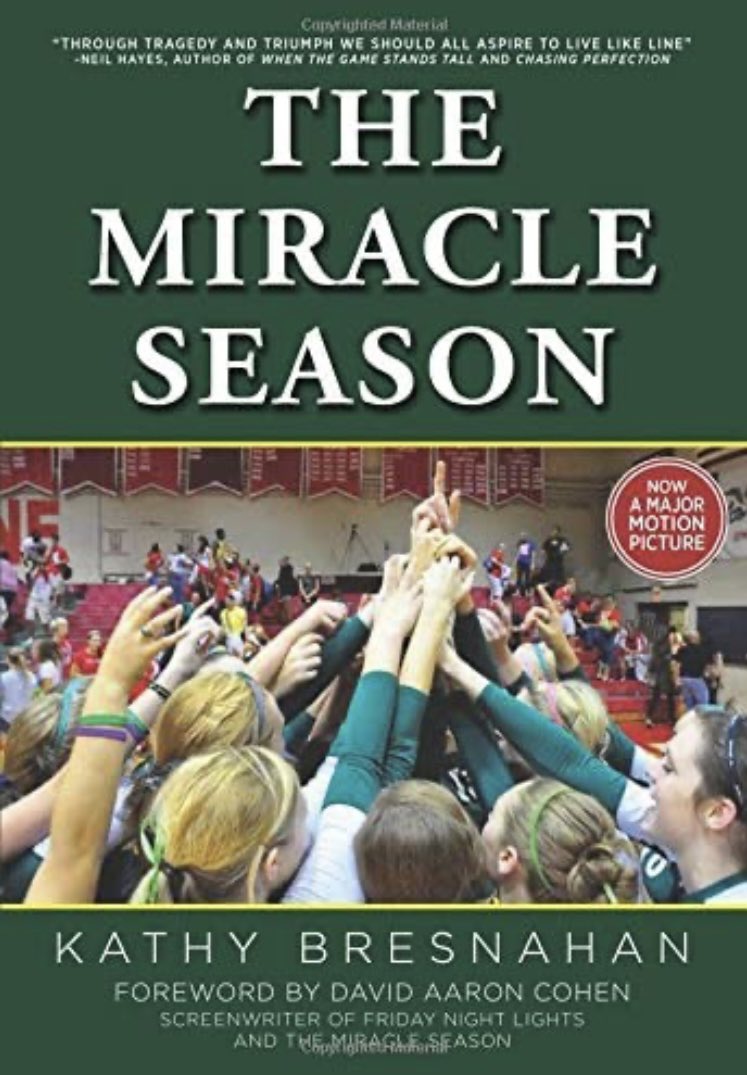 DburgHigh's tweet photo. @DburgHigh is honored to host area volleyball teams for a presentation from Kathy Bresnahan, writer of “The Miracle Season,” which tells the true story of an Iowa volleyball team's tragic and triumphant season. #livelikeline https://t.co/qzpXPDqsQJ