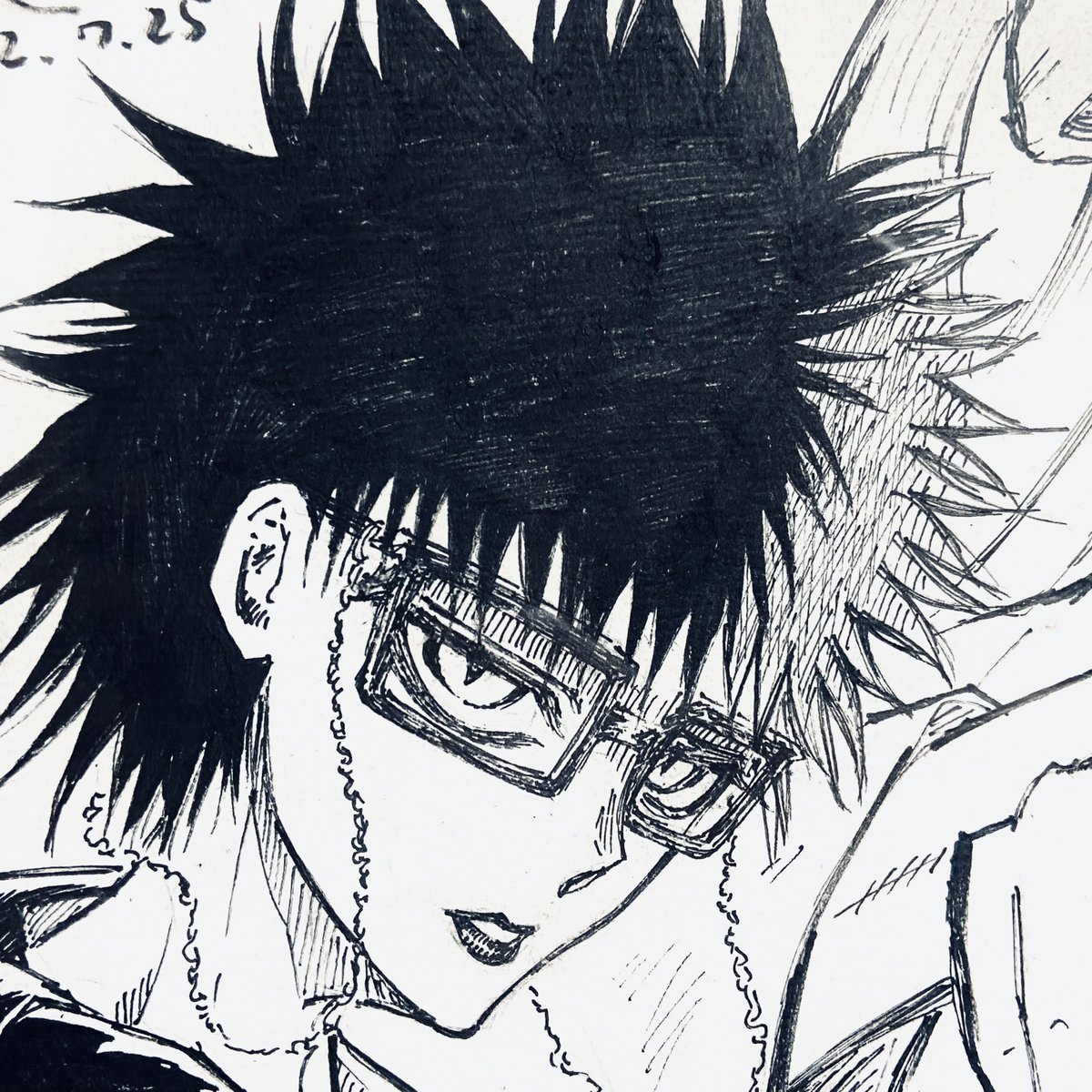 忍者と極道 突発商店の当選品 サイン色紙を無事受け取りました 万が一