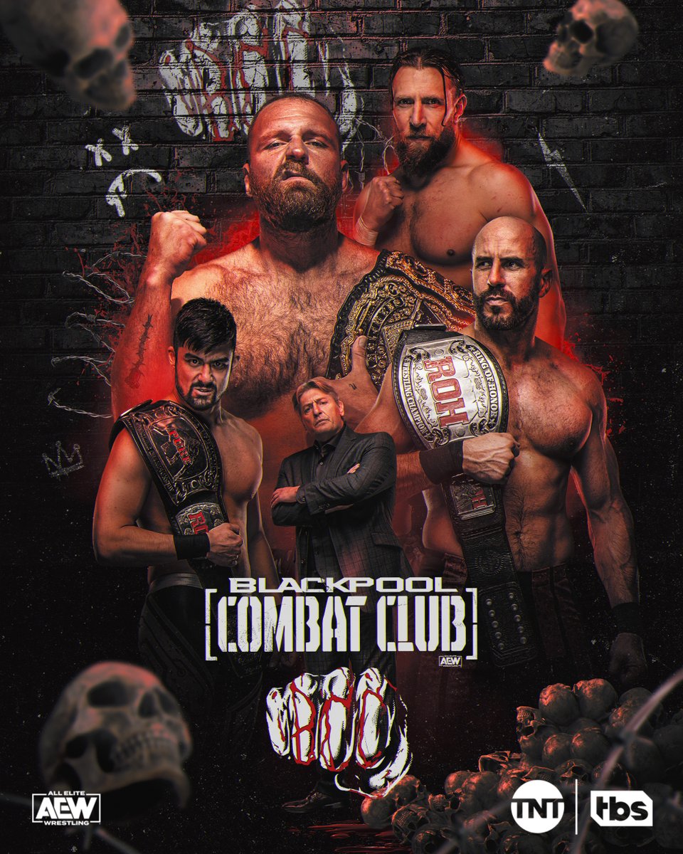 AEWonTV's tweet photo. There's no questioning  Blackpool Combat Club's greatness 😤 https://t.co/BX7YIWP7L6
