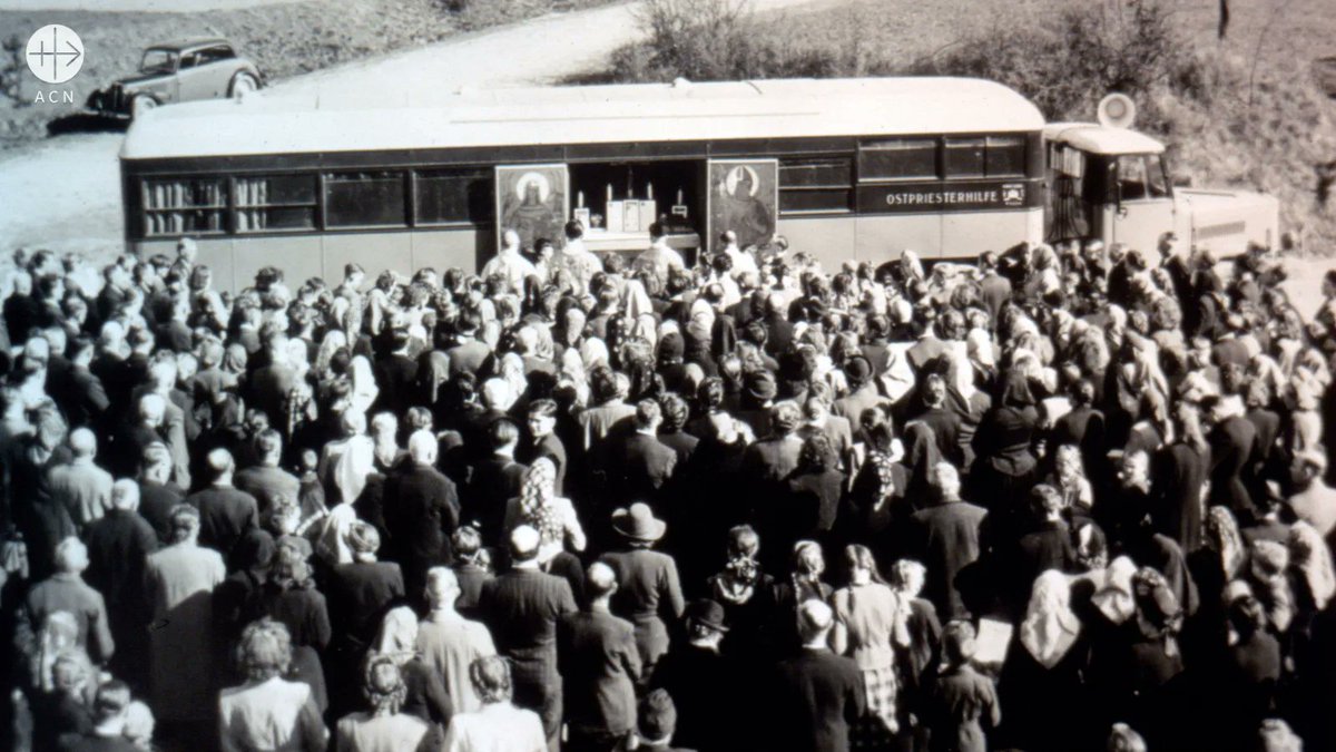 acn_int's tweet photo. During the #Communism in the #CzechRepublic, Sr. Zdenka smuggled priests to #safety. At her feast, we remember her #history, which has much in common with ours. For 75 years, ACN has been supporting suffering and persecuted #priests, #seminarians, #religious and #laypersons. https://t.co/Bj0WZ3chw0