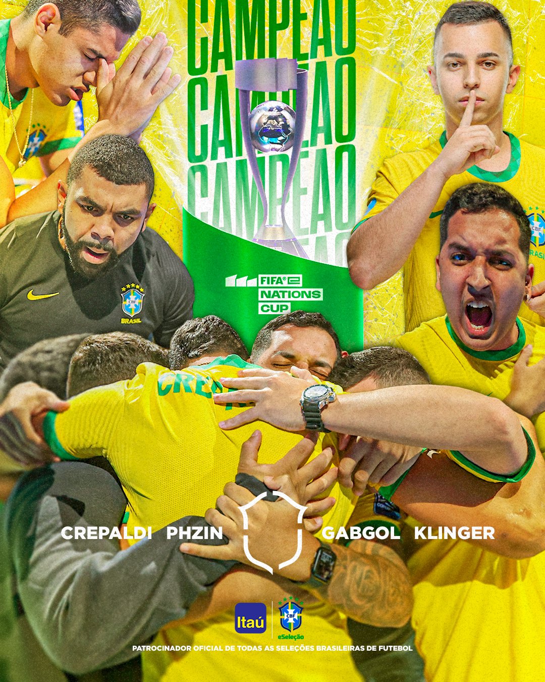 HISTÓRICO! 💚💛 A - Confederação Brasileira de Futebol