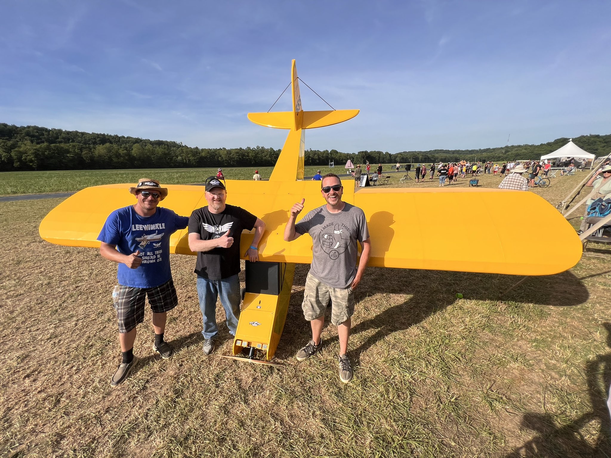 Flite Test on "A quick blast from the past. A new video dropped from Flite 2022 all about this amazing half scale cup, or a 555% scale of our