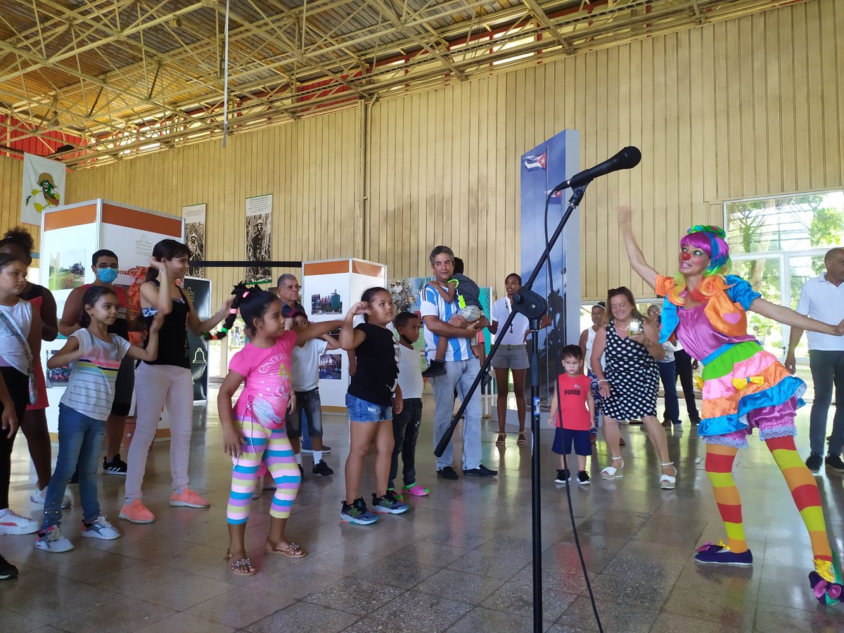 DATAZUCAR_'s tweet photo. Porque los niños son el futuro y su sonrisa mueve el mundo. Las Empresas Datazucar, INICA y ECIAZ se desarrolla actividades hoy en Expocuba para todos. #VeranoConTodos #DatazucarPresente https://t.co/Y7Uaw8eNgq