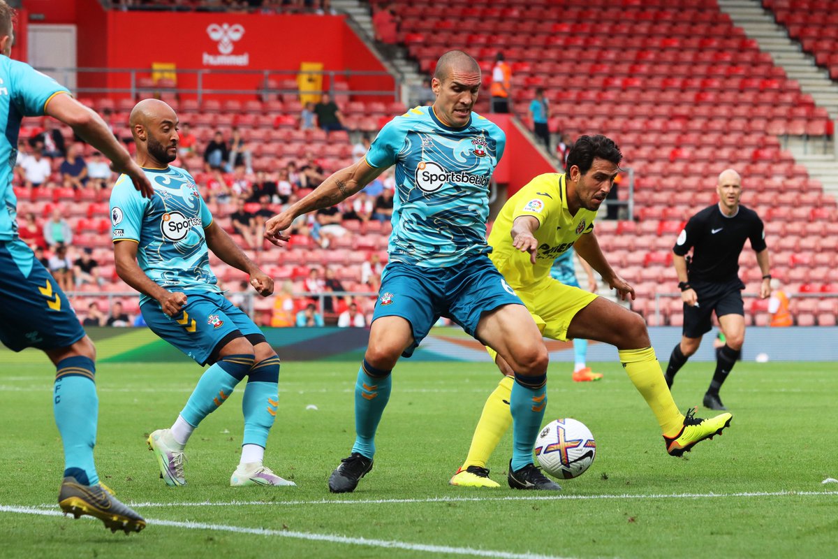MattTsport's tweet photo. Pre-season comes to a close for #SaintsFC who were defeated 2-1 by @VillarrealCFen this afternoon at St.Mary's Stadium 📸 

But plenty of excitement to build on as the new season fast approaches 👊 https://t.co/PzStwYIrZu