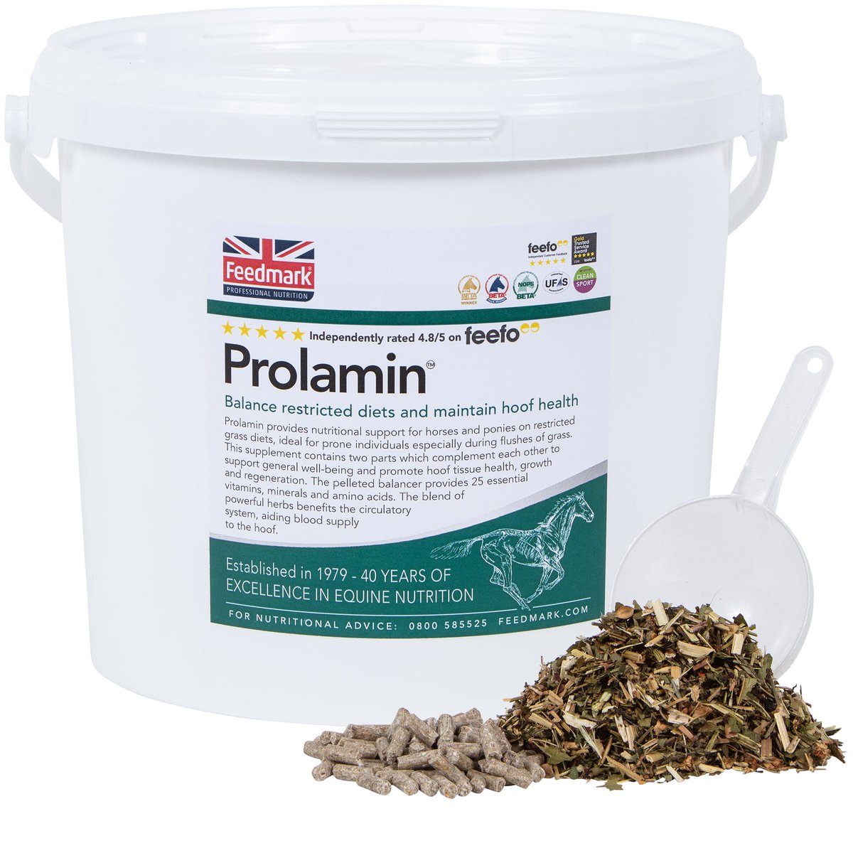 Feedmark's tweet image. Prolamin™ provides nutritional support for horses and ponies on restricted grass diets, ideal for individuals sensitive to flushes of grass growth. Supports general wellbeing and promotes hoof tissue health, growth and regeneration. 

feedmark.com/en/prolamin-3

#feedmark