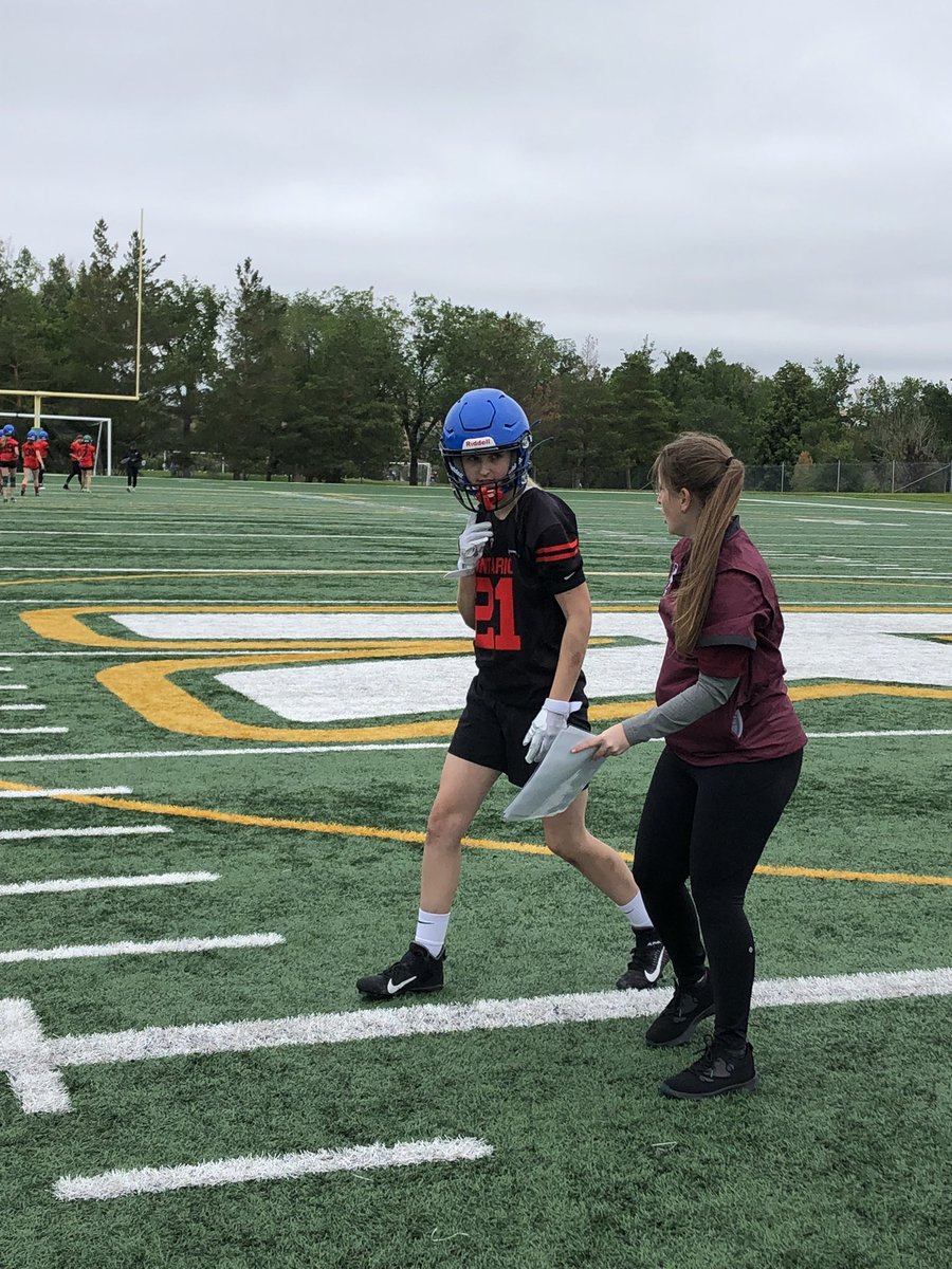 Congratulations to Coach Taylor MacIntyre from our U18 Women’s Team Ontario staff on being named as the Head Coach and Offensive Coordinator for the Guelph Jr Gryphons U18 Women’s Tackle Program‼️

#WeAreFootballOntario