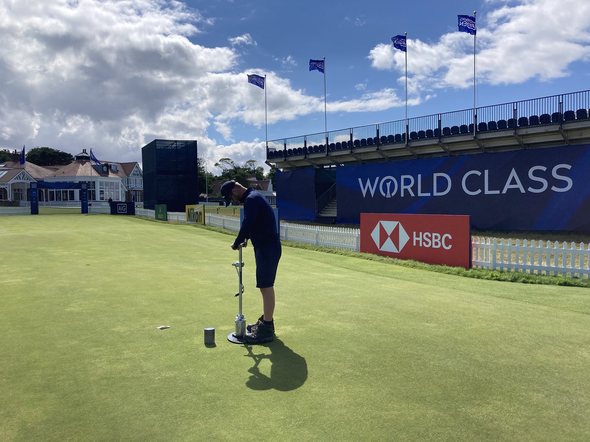 All quiet today… this time next week will be a different story 🏆 ⛳️ #AIGWO