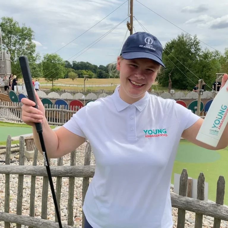 lucyplaysgolf's tweet photo. Staying hydrated @StanstedGolf on their incredibly fun 1066 #AdventureGolf 

@EnglandGolf @GolfAmbassadors @golffoundation #sustainabilitydrive https://t.co/U1TP6Z57x0