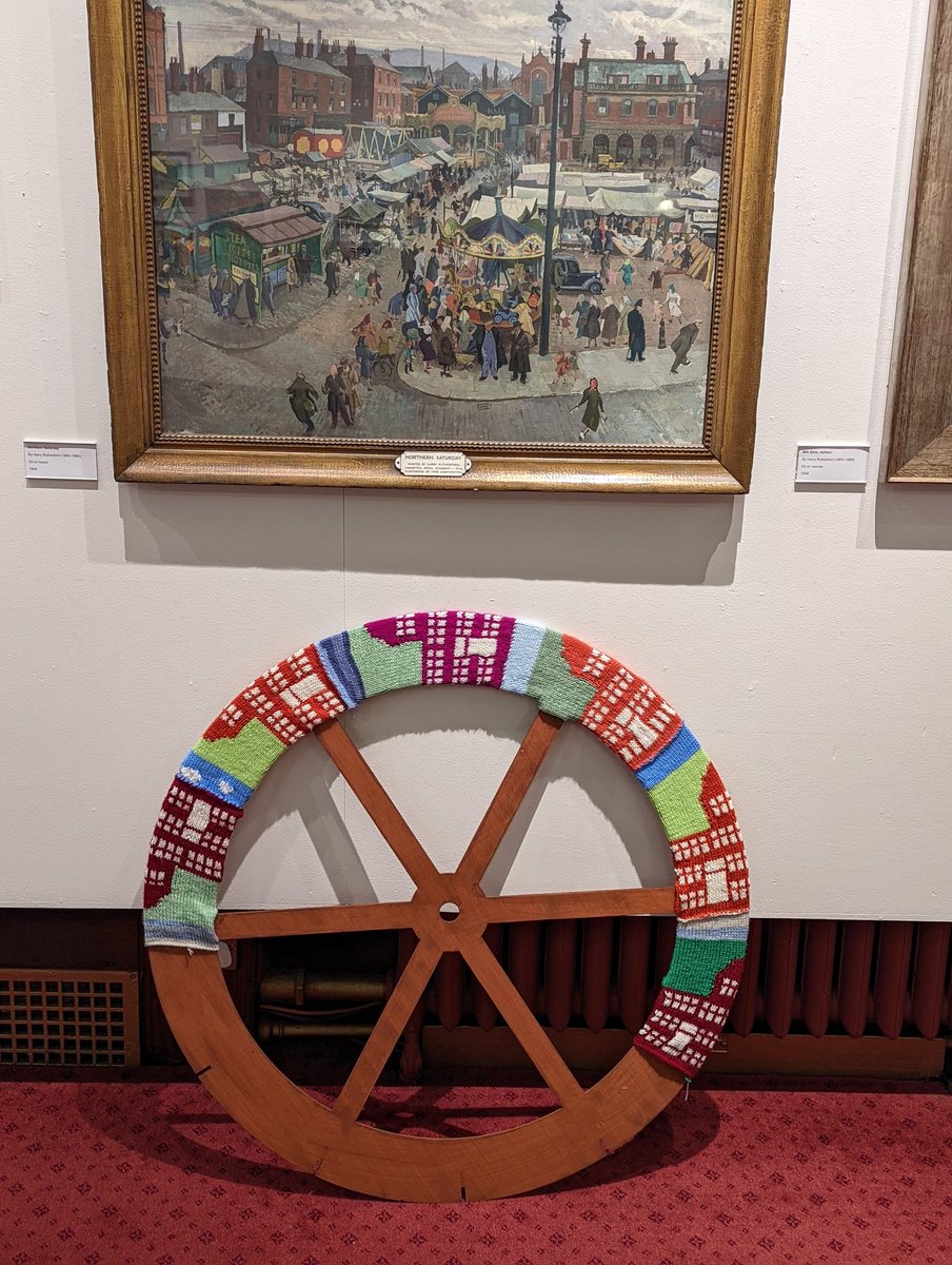 RachElwellArt's tweet photo. Thank you to everyone who came to the knitting drop-in session today at Astley Cheetham Art Gallery - it was lovely to meet you all and receive your knitted mills!
@intameside @tamesidecouncil #stalybridgecanalfestival @canalrivertrust
#intameside #knitting https://t.co/cu5GCtKGI9