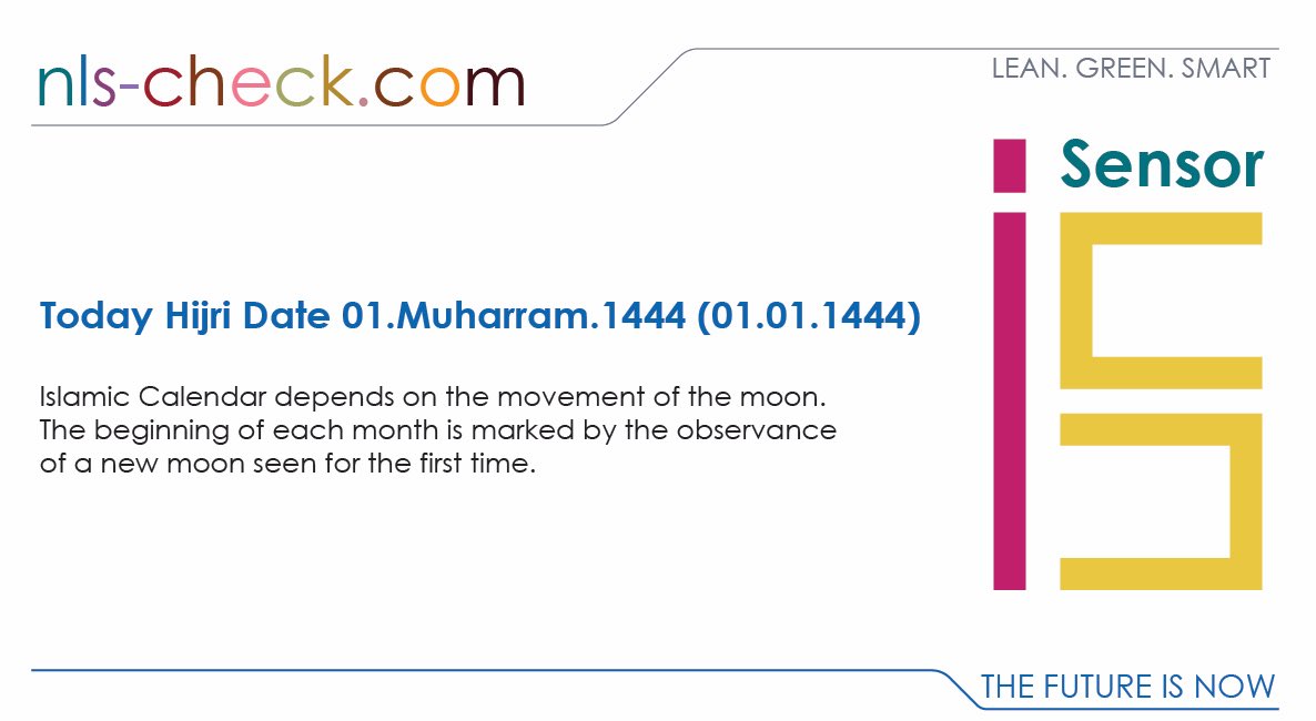 sensor_laser's tweet image. #Happy_New_Hijri_1444_Year
Today Hijri Date 01.Muharram.1444 (01.01.1444)
#sensorintelligence #sensortechnology #Sensors #SensorPeople #Innovations