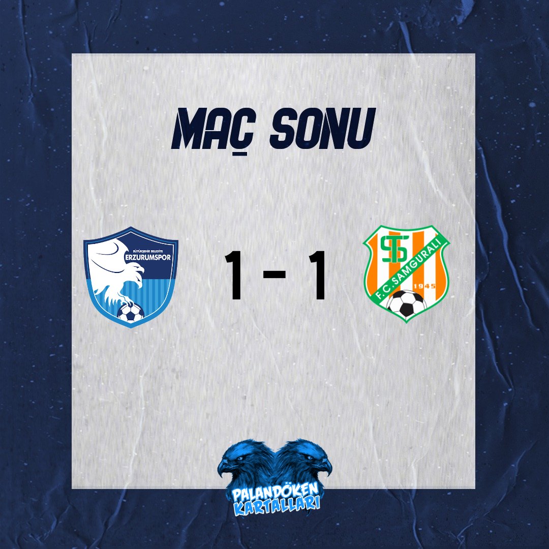 PalandokenK_25's tweet photo. Hazırlık Maç sonucu!
#Erzurumspor 1-1 #Samgurali https://t.co/UoKGrMrlSq