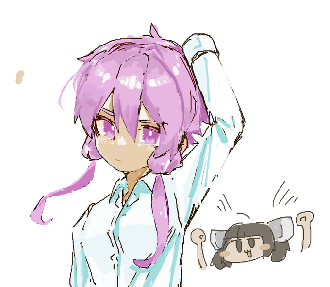 公開絵チャでゆかりさんを描くなどしたありがとうございました 