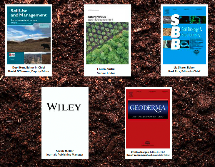 Soil Biology & Biochemistry Journal (@soilbiolbiochem) on Twitter photo Attending #WCSS2022? Join us on Day 1 for a ‘Meet the Journal Editors’ event with <a href="/SoilBiolBiochem/">Soil Biology & Biochemistry Journal</a> <a href="/SUMjournal/">Soil Use and Management</a> <a href="/NatRevEarthEnv/">Nature Reviews Earth & Environment 🌈</a> <a href="/Geoderma_Jrnl/">Geoderma - the global #OA journal of soil science</a> on 1 Aug, Gala Room, SEC Armadillo, 1-3 pm. Insight guaranteed! Attending #WCSS2022? Join us on Day 1 for a ‘Meet the Journal Editors’ event with <a href="/SoilBiolBiochem/">Soil Biology & Biochemistry Journal</a> <a href="/SUMjournal/">Soil Use and Management</a> <a href="/NatRevEarthEnv/">Nature Reviews Earth & Environment 🌈</a> <a href="/Geoderma_Jrnl/">Geoderma - the global #OA journal of soil science</a> on 1 Aug, Gala Room, SEC Armadillo, 1-3 pm. Insight guaranteed!
