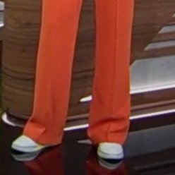 #sportschau Wo sind die Hochwasserhosen von Jessy Wellmer geblieben?