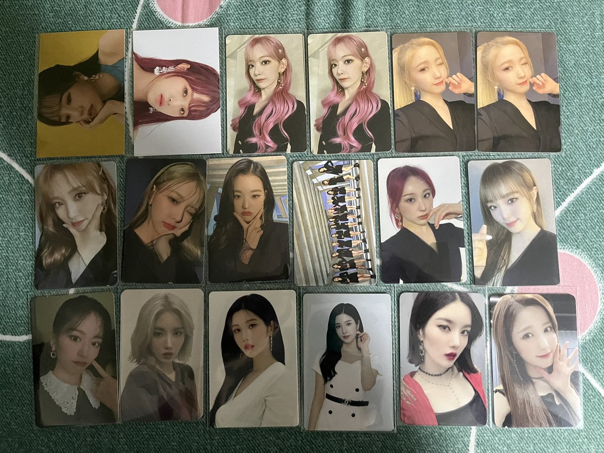 28Shoppeu's tweet photo. wtt / wts

have : check pics below
want : ggs only ! ( drop offers >< )

ratio : tbd !

mop - gcash
mod - sco / ggx direct / jnt direct / flash / sdd !

— all in mint condi except marked !

t: wtt ggs kep1er iz*one fromis_9 twice bts kim sejeong itzy nmixx cherrybullet class:y https://t.co/QW5oXsHMXH