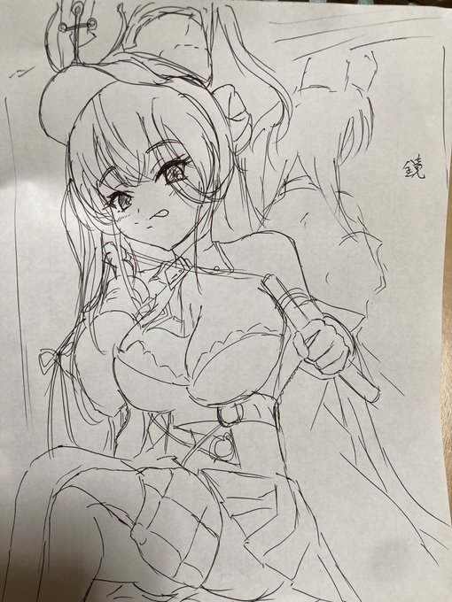 アナログでしかもボールペン一発描きだから許してくだち

必ずデジタルで清書するでな 