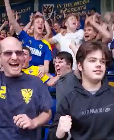 DarrenMaskell's tweet photo. Currie goal: A limbs story #afcw #wombles #weACTUALLYwonagame https://t.co/K9wcAzMwED