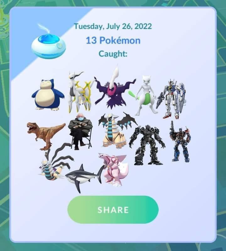 Qshinys's tweet photo. Dead ass 😂😭
#PokemonGo 
This Daily Incense is getting out of hand. https://t.co/vFtsuHmHgO