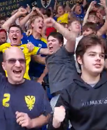 DarrenMaskell's tweet photo. Currie goal: A limbs story #afcw #wombles #weACTUALLYwonagame https://t.co/K9wcAzMwED