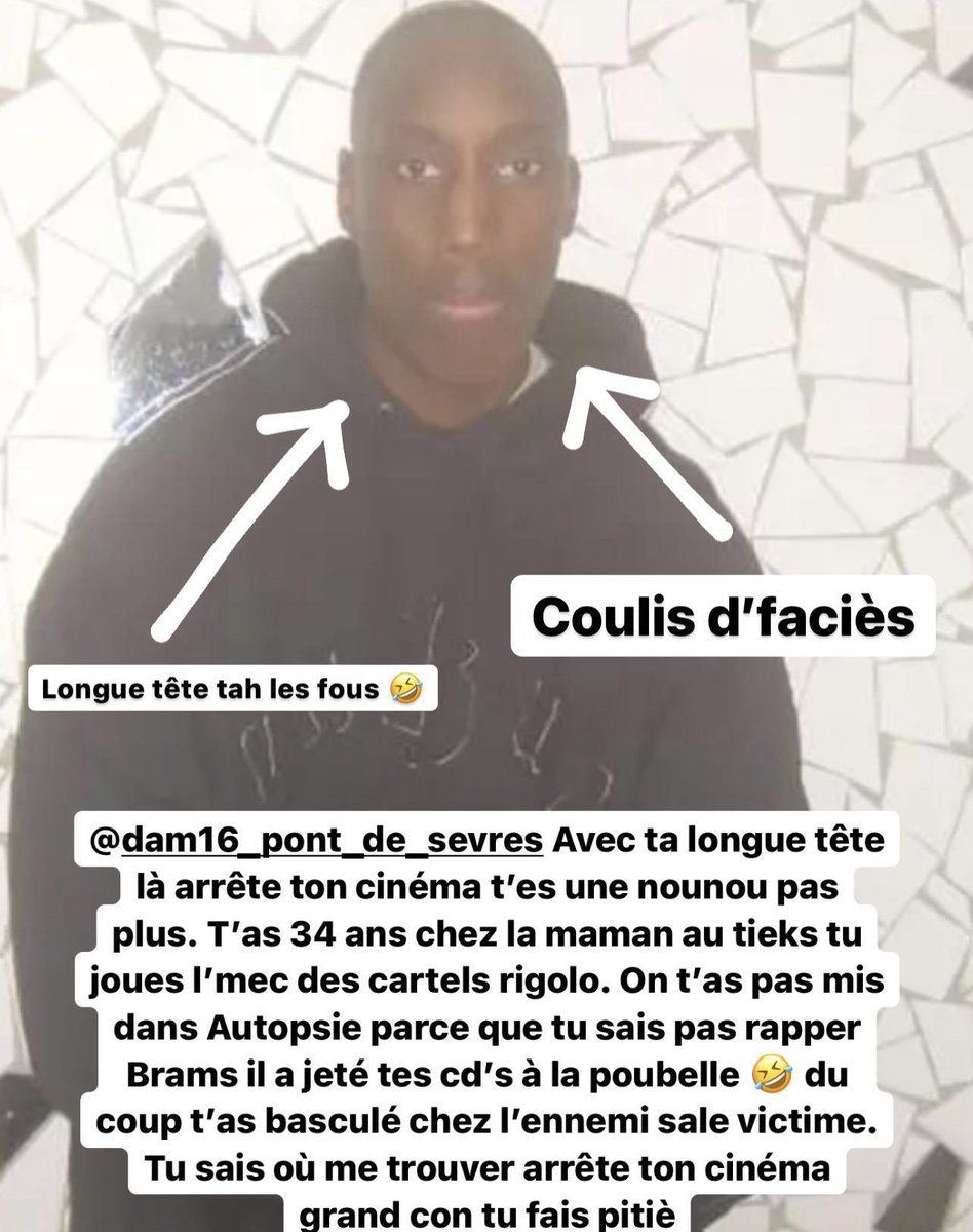 92imzlz's tweet photo. Put*** je suis CHOQUÉ de la violence du post 😭😭😭 @booba n’a fais qu’une bouchée de #Dam16 😭😭 #booba #clash https://t.co/NeEL1656Pw