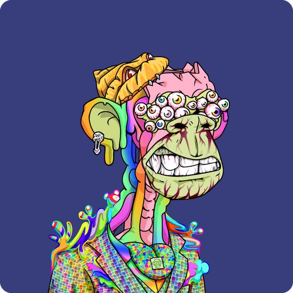 This trippy M1 mutant ape is insane