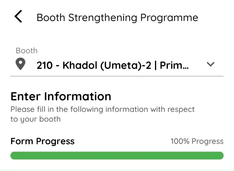 RajnikantRBarot's tweet photo. #Booth_Empowerment_Program
#Umeta Booth - 3
#Khadol (U) Booth - 2
#Sankhyad Booth No - 3
Complete 100% work complete...@Miteshbhaibjp @CMOGuj @narendramodi @AmitShah @ivipulbjp @sanghaviharsh https://t.co/mXbgvcCGhh