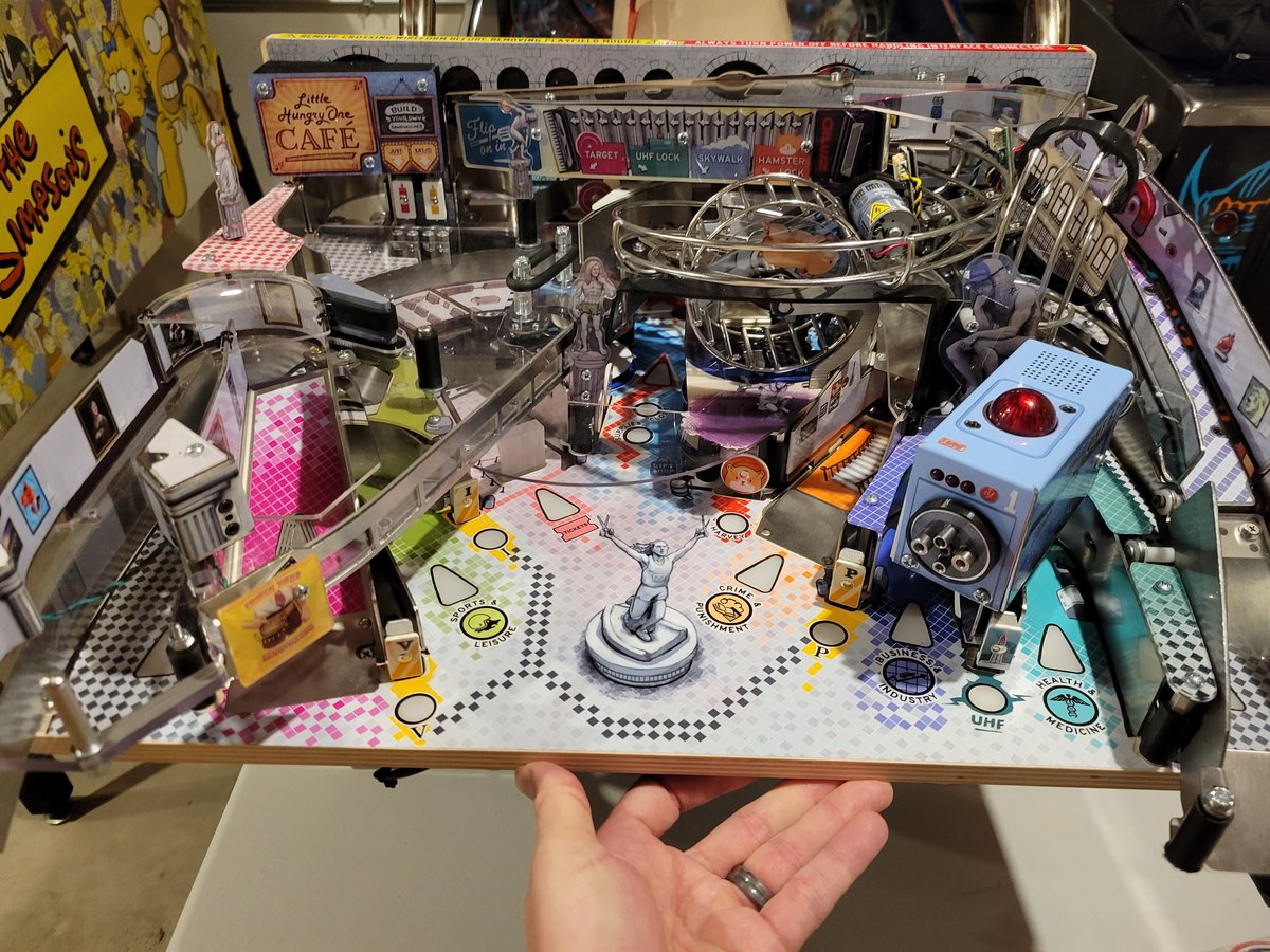 turbografx7's tweet photo. I'm really enjoying @alyankovic's new Pinball Machine from @Multimorphic
#pinball #werirdal #arcade #gameroom #multimorphic #pinballevolved #weirdalsmuseumofnaturalhilarity #P3 https://t.co/Q7zFwelRnk