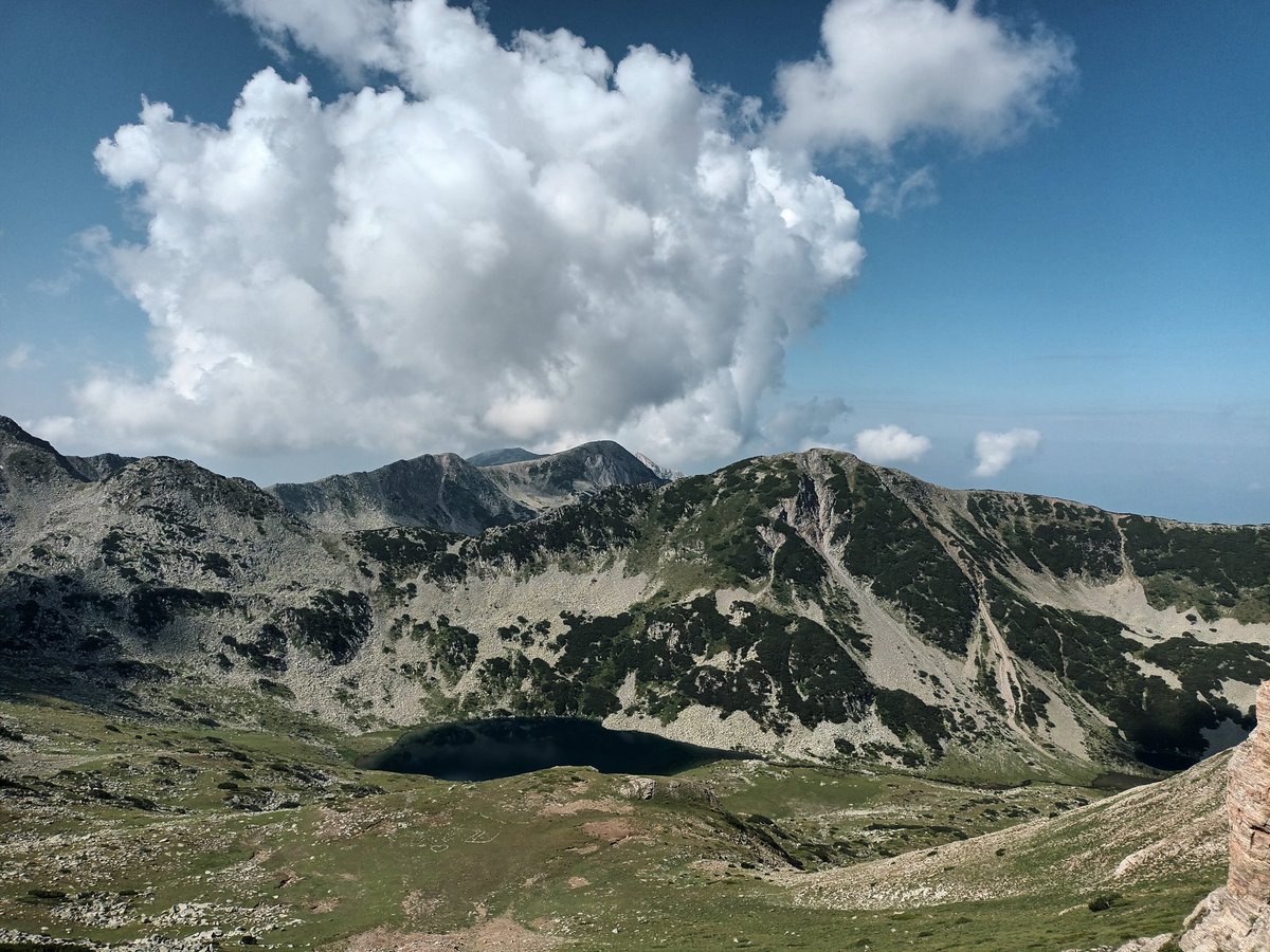 n_ouzounov's tweet photo. Weather at high altitudes can change within minutes. This from a hike today scaling Mount Vihren (Bulgaria's second highest). Weather was great until suddenly we got hit by heavy fog at the top. Made for some eerie views. #Vihren #Pirin #hiking #Bulgaria https://t.co/46eKvSXbis